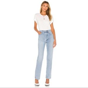 Agolde Lana High Rise Straight Leg Jeans